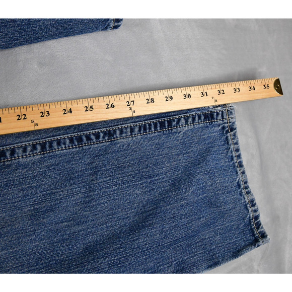 Ariat Jeans Mens 34x34 (33x32.5) M5 Slim Gambler Straight Stackable Distressed - Picture 13 of 13